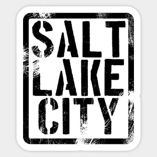 salt lake city Sticker